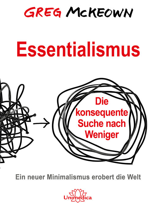 Title details for Essentialismus by Greg McKeown - Available